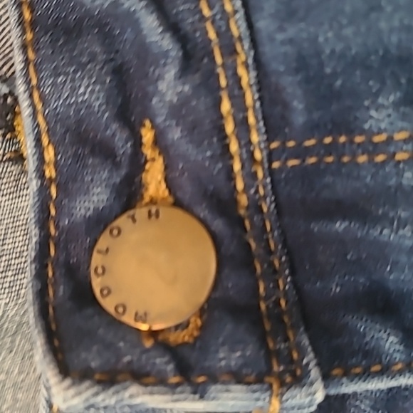 Modcloth Denim Jeans 5 Pocket Sz 1X (16-18W) - Picture 4 of 13